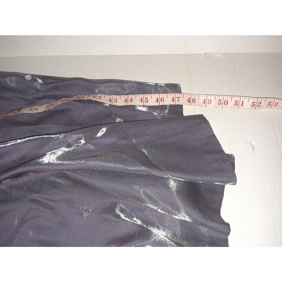 Davids Bridal-Formal Dress-Size 12-Two Piece Dress/Open Blazer-Shiny Grey-Beaded - Picture 7 of 10